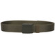 1.5" Men Canvas Belt with Flip Plastic Buckle Nylon Webbing Military-Style Belt